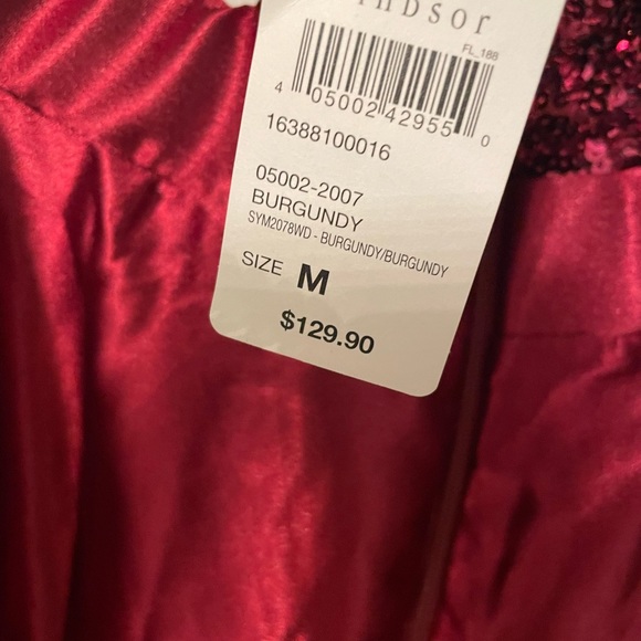 Celia Formal Sequin Two-Piece A-Line Dress - Picture 6 of 7